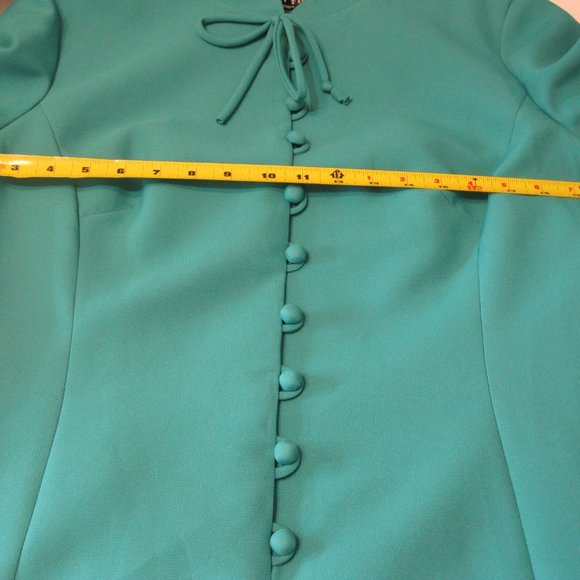 Vintage 1966 Peggy French dress. 14-16 - Picture 8 of 11